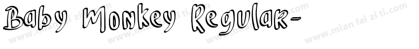 Baby Monkey Regular字体转换
